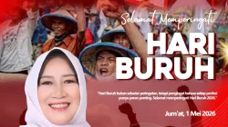Selamat Memperingati Hari Buruh 1 Mei 2026