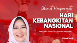 Selamat Memperingati Hari Kebangkitan Nasional 2026 Yang Ke 118 Tahun. Jaga Tunas Bangsa Dem