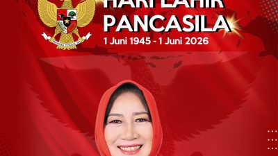 Peringati Hari Lahir Pancasila 2026, Siti Aisyah Ajak Masyarakat Teladani Semangat Pendiri Bangsa