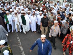 Polres Gresik Libatkan Ratusan Personel Layanan Pengamanan Haul Habib Abu Bakar Assegaf ke-71