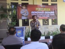 Polres Probolinggo Resmikan Gedung SPKT Baru Tingkatkan Kualitas Pelayanan Masyarakat