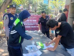 Operasi Tes Urin di Titik-titik vital Pintu Masuk Pelabuhan Jamrud, Satreskoba KP3 Amankan 5 Orang Positif Narkoba dan Sita 6 Dus Rokok Ilegal 