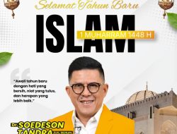 Sambut Tahun Baru Islam 1448 H, Soedeson Tandra Ajak Masyarakat Perkuat Ketulusan, Optimisme, dan Kepedulian Sosial