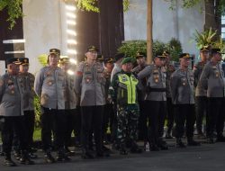 Polrestabes Surabaya Matangkan Pengamanan, Libatkan TNI dan Unsur Gabungan Demi Jaga Kondusiftas kota 