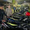 Polres Mojokerto Kota Amankan 80 Pemuda Konvoi,1 orang Kedapatan Bawa Sajam