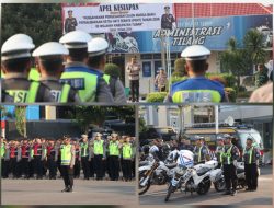 Kapolres Tuban Pimpin Apel Pengamanan Pengesahan Warga Baru PSHT, Ratusan Personel Gabungan Disiagakan