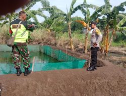 Bhabinkamtibmas Kelurahan Pogar Pantau Budidaya Lele untuk Dukung Ketahanan Pangan Nasional