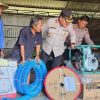 Polres Pelabuhan Tanjungperak Salurkan Bantuan Alat Pertanian Dukung Ketahanan Pangan Nasional