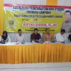 Mustika Bahrum SE.,MM Anggota DPRD Provinsi Lampung, Gelar Sosialisasi Peraturan Daerah (PERDA)
