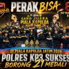 Perak BISA”, HUT Bhayangkara ke-80 di Piala Kapolda Jatim 2026 Polres KP3 Sukses Borong 21 Medali