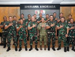 Perkuat Hubungan Antar Matra, Pangdam V/Brawijaya Terima Courtesy Call Danlanud Abdulrachman Saleh
