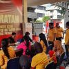 Semarak HUT ke-80 Bhayangkara, Polres Pelabuhan Tanjung Perak Gelar Bakti Kesehatan hingga Bazar Murah