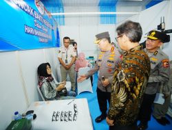 Hadiri Puncak Bakti Kesehatan, Kapolri: Berikan Pelayanan Terbaik ke Masyarakat dan Anggota