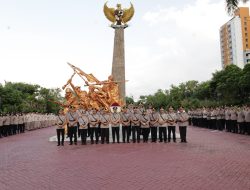 Polrestabes Surabaya Gelar Ziarah di TMP jelang Hari Bhayangkara ke-80, Mengenang Jasa Pahlawan sebagai Spirit Pengabdian Polri
