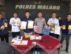 Polres Malang Bongkar Modus Penipuan Berkedok Program UMKM Dua Tersangka Diamankan