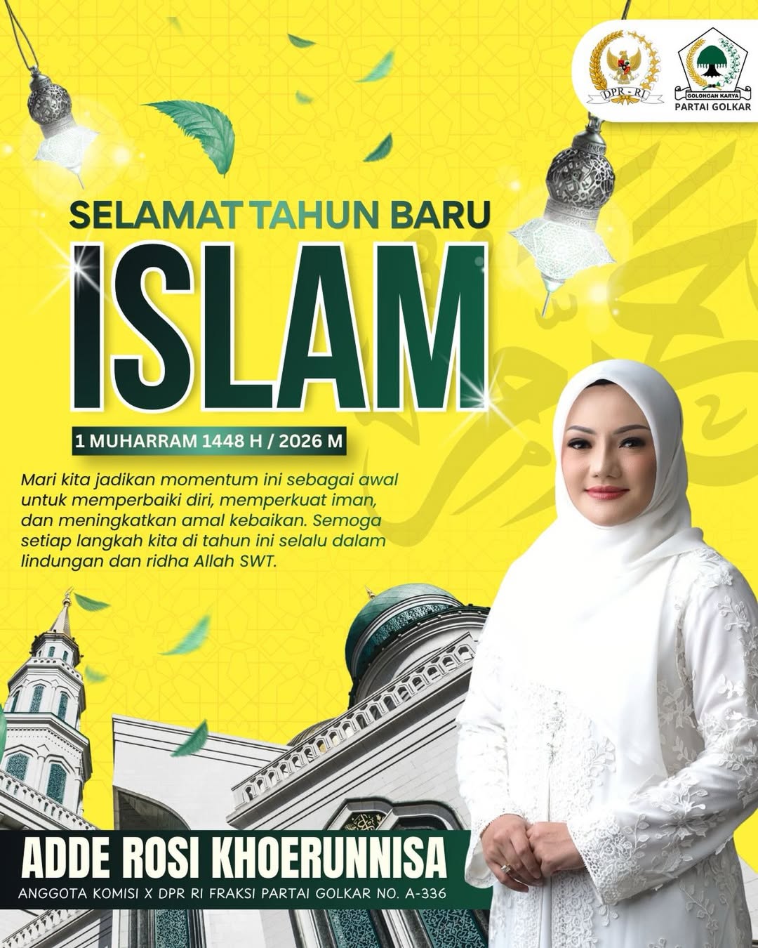 Selamat Tahun Baru Islam 1 Muharram 1448 H 🌙✨mari Kita Jadikan Momentum Ini Sebagai Awal Untuk