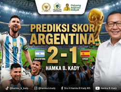 Jelang Final Piala Dunia 2026, Hamka B. Kady: Saya Pendukung Fanatik Argentina, Skornya 2-1