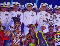 Sertijab Penatarama GS Gita Jala Taruna AAL, Danpuspenerbal Turut Hadir Saksikan Parade Surya Senja