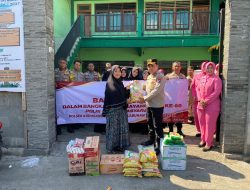 Sambut Hari Bhayangkara ke-80, Polsek Krembangan Gelar Bakti Religi dan Salurkan Sembako ke Panti Asuhan