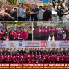 Prank Hari Bhayangkara, PJU Polda Jatim, Polrestabes & Polres Pelabuhan Tanjung Perak Keluar Hadapi Massa AMI, Ujungnya Malah Potong Kue