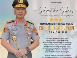 Kenaikan Pangkat Komjen Pol Dr. Rudi Setiawan, Polres Cimahi Sampaikan Doa dan Apresiasi atas Dedikasi Pengabdian