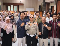 Polantas Menyapa : Polres Gresik Gandeng Guru Tanamkan Budaya Tertib Lalu Lintas Sejak Dini