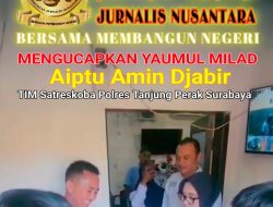 KJN Sampaikan Ucapan Yaumul Milad kepada Aiptu Amin Djabir, Apresiasi Dedikasi Personel Satreskoba Polres Pelabuhan Tanjung Perak
