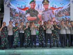 Kapolrestabes Surabaya Perkuat Sinergi dengan Dandim 0830, Komitmen TNI-Polri Hadir Menjaga Keamanan Kota Surabaya 