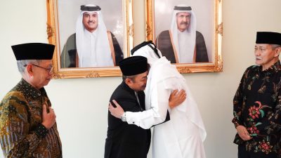 Jazuli Sampaikan Belasungkawa Langsung kepada Duta Besar Qatar atas Wafatnya Sheikh Hamad bin Khalifa Al Thani