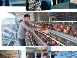 Polsek Karangpilang Dorong Pemanfaatan Lahan Produktif melalui Peternakan, Budidaya Ikan, dan Hidroponik