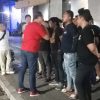 Kasat Narkoba Polres Pelabuhan Tanjung Perak Gelar Apel Malam di Simpang Enam Surabaya, Kobarkan Semangat Personel Berantas Narkoba