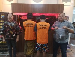 Polrestabes Surabaya Bekuk Dua pengedar, Bohlam Lampu jadi Tempat Sabu 