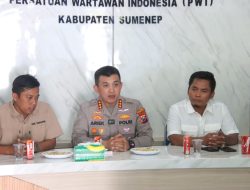 Polresta Sumenep Perkuat Sinergitas Bersama Awak Media Melalui Silaturahmi dan Dialog