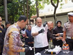 Restorative Justice Jadi Pendekatan Humanis, Satresnarkoba Polrestabes Surabaya Musnahkan Barang Bukti 469 Kasus Narkotika 