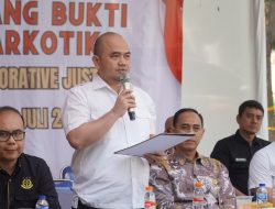 Satresnarkoba Polrestabes Surabaya Musnahkan Barang Bukti 469 Kasus Restorative Justice Periode 2023–2026