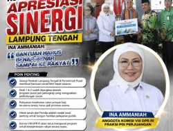Komisi VIII DPR RI Nilai Sinergi Lampung Tengah Layak Dicontoh, Ina Ammaniah: Bantuan Sosial Harus Tepat Sasaran