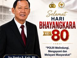 Hari Bhayangkara ke-80, Hamka B. Kady: Polri Harus Semakin Profesional, Presisi, dan Dicintai Rakyat