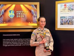 Brigadir Renita Rismayanti Raih Hoegeng Awards 2026 Kategori Polisi Inovatif Berkat Inovasi Digitalisasi Data Kriminal Misi PBB