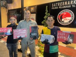 Polres Tanjungperak Bongkar Tiga Jaringan Narkoba, Empat Tersangka Pengedar Diamankan