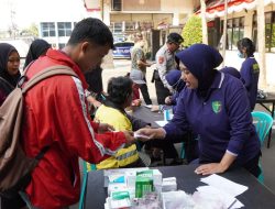 Polresta Malang Kota Gelar Bakkes Ajak Warga Makan Bersama dan Periksa Kesehatan Gratis
