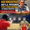 Di Tengah Padatnya Tugas, AKP A.A. Putrawan Tetap Tajam: Latihan Menembak Jadi Kunci Jaga Fokus dan Sk