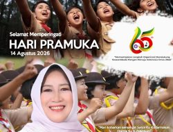 Hari Pramuka ke-65, Hj. Siti Aisyah Dorong Generasi Muda Jadi Pelopor Swasembada Pangan