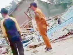 Rumah Reot Milik Nasrudin Ambruk, Keluarga Menunggu Janji  Dari Pemda Pesawaran