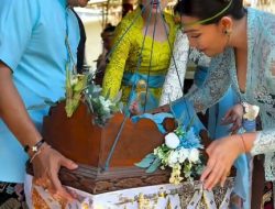 Penuh Syukur, Keluarga GSL Gelar Upacara Nelu Bulanin untuk Agung Jayananda Linggih