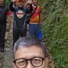 Amin Ak Jajal Keindahan dan Ketinggian Jembatan Gantung Situ Gunung