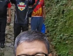 Amin Ak Jajal Keindahan dan Ketinggian Jembatan Gantung Situ Gunung