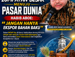 Garut Butuh Ide Besar Menembus Pasar Global, Habib Aboe Dorong Hilirisasi Potensi Daerah