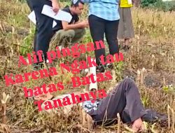 Alif mengklaim objek tanah perkara miliknya tapi tidak dapat membuktikan dan tidak tau batas batas tanahnya sewaktu sidang lapangan. PN Sidikalang