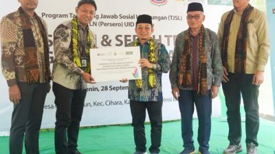 Ketum PB MA Jazuli Juwaini Resmikan MI Cihara dan Apresiasi Dukungan PLN dalam Meningkatkan Kualitas Pendidikan Mathla’ul Anwar
