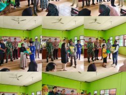 Camat, Polsek, TNI, Perusahaan dan Insan Pers Bersatu, Warga Kasikan Tersenyum